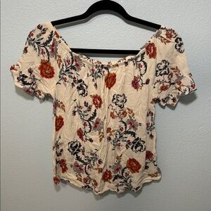 🛍 KNOX ROSE  size small floral top